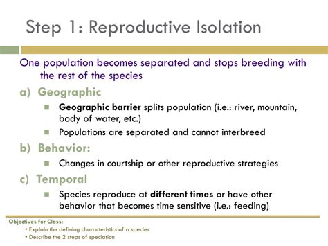 Ppt Notes Species And Speciation Powerpoint Presentation Free