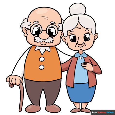 How To Draw Grandparents Really Easy Drawing Tutorial – NBKomputer