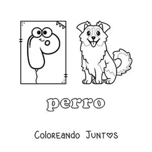 Dibujos De La Letra P Para Colorear Gratis Coloreando Juntos