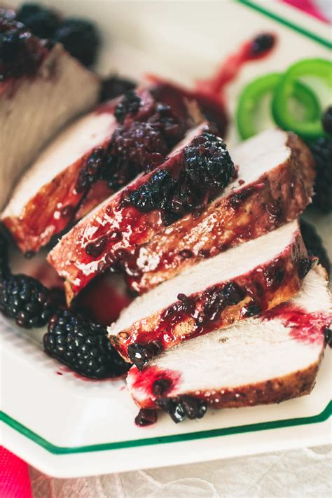 Blackberry Jalapeño Glazed Pork Loin Is A Tasty Main Dish For Any Night