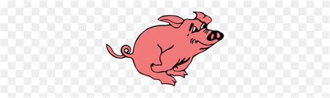 Running Pig Clip Art Show Pig Clip Art Flyclipart