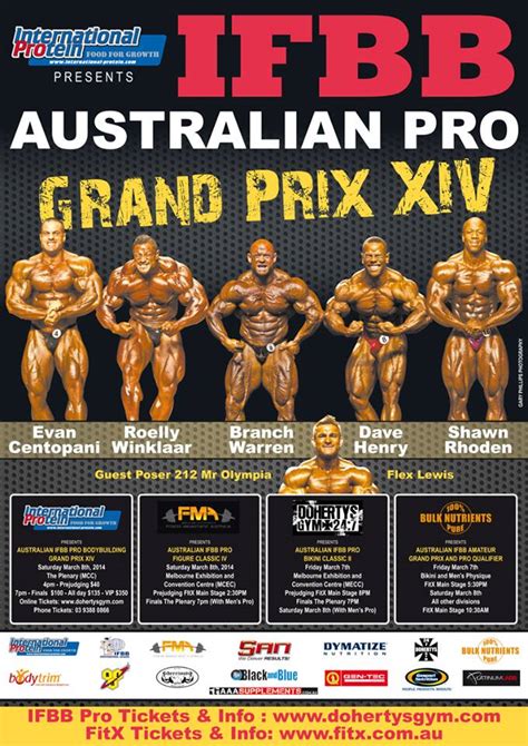 2014 Ifbb Australian Pro Bodybuilding Grand Prix Xiv Forum Sfd
