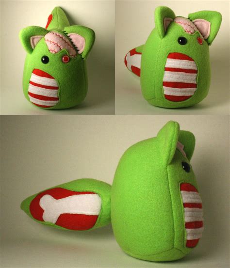 Zombie Kitty 1 Plushie by Saint-Angel on DeviantArt