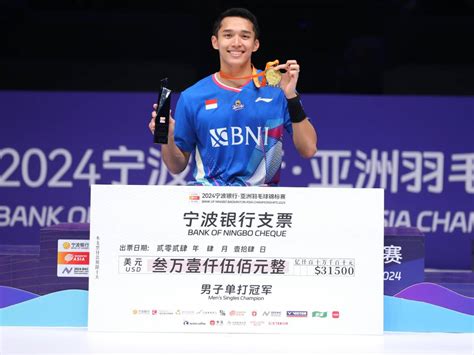 Juara BAC Dan All England 2024 Jonatan Christie Bekal Konsistensi