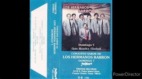 LOS HERMANOS BARRON DOMINGO 7 1986 ALBUM COMPLETO YouTube