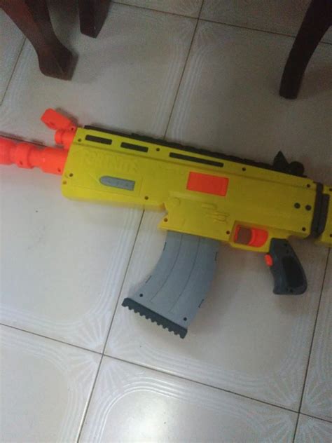 Nerf Gun Fortnite Scar Ar Can Nego And Read Dec Hobbies Toys Toys