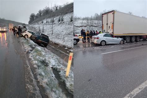 Samsun da zincirleme trafik kazası Çok sayıda yaralı İhlas Haber Ajansı