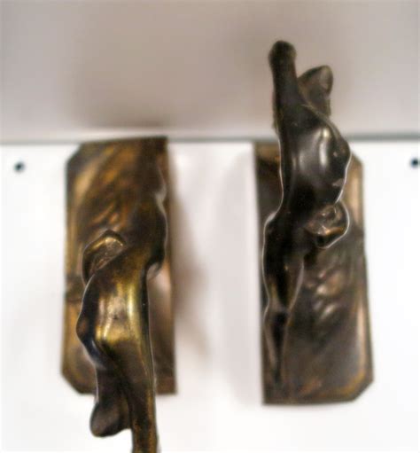 French Art Deco Nude Bookends Modernism
