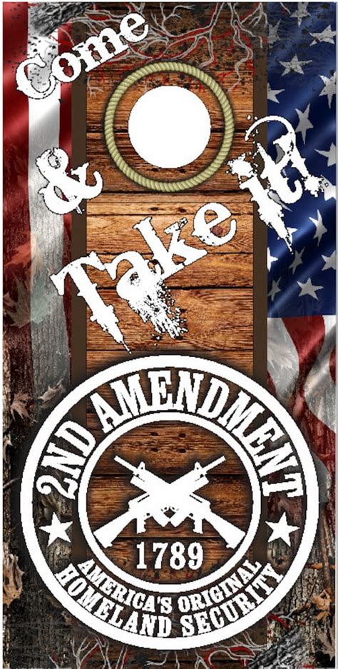 Bean Bag Toss Lawn Games 2nd Amendment Constitution We The People