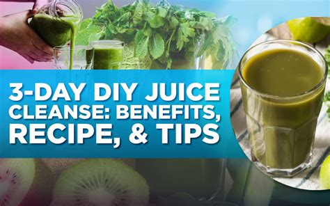 3 Day Diy Juice Cleanse Benefits Recipe And Tips Dr Livingood