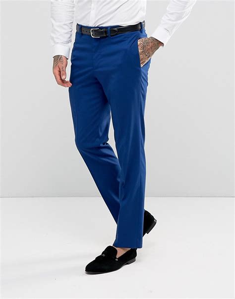 royal blue pants outfit mens - Julienne Muir