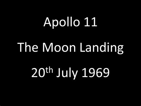 Apollo Moon Landing Transcripts