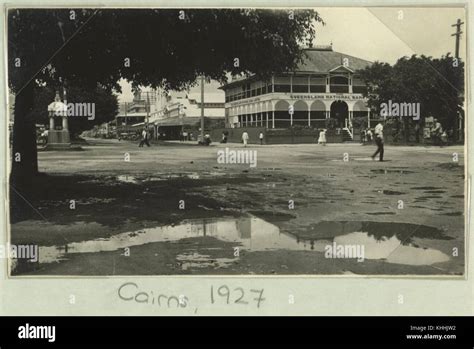 1 259289 Town centre of Cairns in 1927 Stock Photo - Alamy