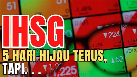 Ihsg Naik Terus Tanda Bullish Ihsg Saham Bren Youtube