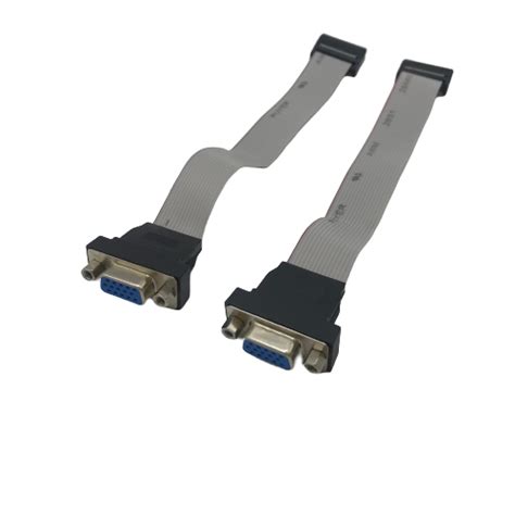 Vga Hd15 Female To Idc Connector Ribbon Cable