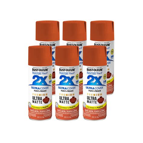 Rust Oleum 366987 6pk Painters Touch 2x Ultra Cover