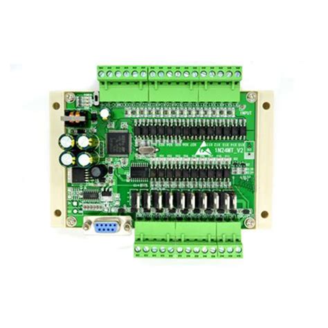 1Pc Industrial Board Plc Control Board FX1N 24MT With White Base 4