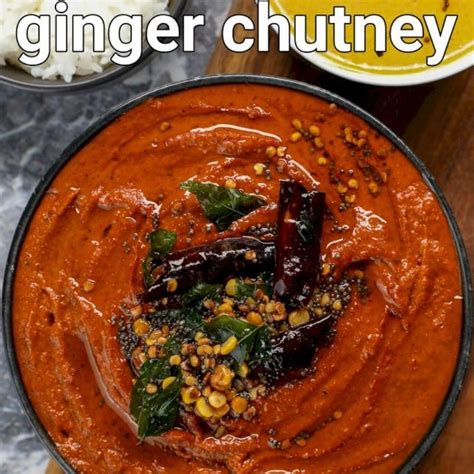 Hebbars Kitchen On Instagram Ginger Chutney Recipe Allam Pachadi Full Recipe Bitly