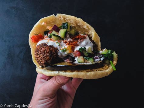 Homemade Falafel Pita Sandwich From Scratch Recipe Idea Food