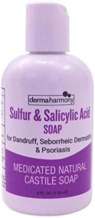 Amazon Dermaharmony Sulfur Salicylic Acid Bar Soap Oz