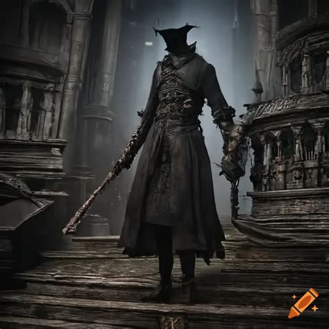 Bloodborne video game logo on Craiyon