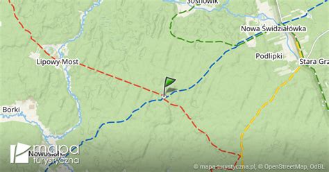 Rezerwat Góra Pieszczana mapa szlaków turystycznych mapa turystyczna pl