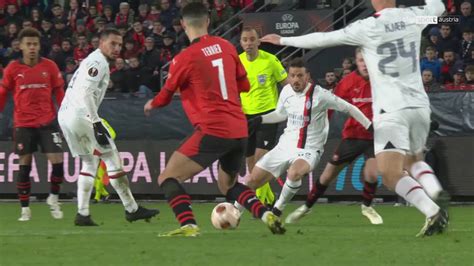 HIGHLIGHTS Stade Rennes AC Milan K O Playoff Rückspiel Sky