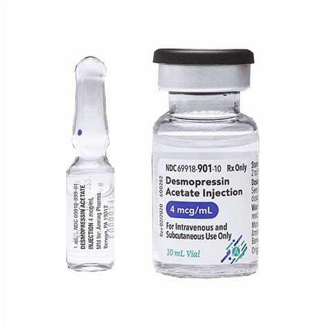 Thuốc Desmopressin Acetate Injection 4 Mcg Ml Giá Bao Nhiêu