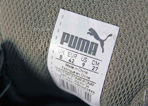 Как проверить кроссовки Puma на оригинальность