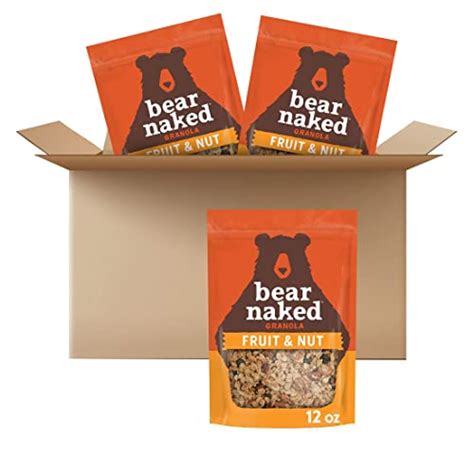 Bear Naked Granola Cereal Breakfast Snacks Fruit And Nut Bags