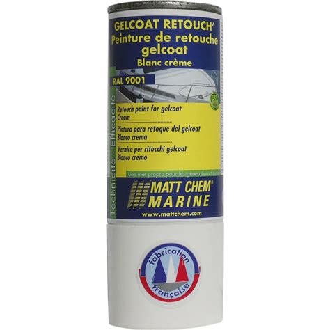 Spray Gelcoat GELCOAT RETOUCH MATT CHEM MARINE For Pleasure Boats