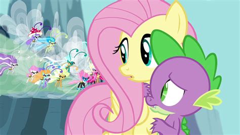 Image Breezies Grumbling At Spike S4e16png My Little Pony