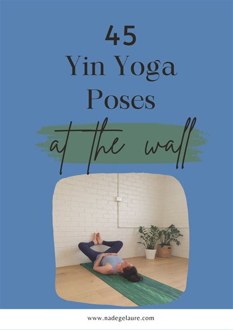 Yin Yoga Poses At The Wall Yin Yoga Yin Yoga Sequences Etsy Australia