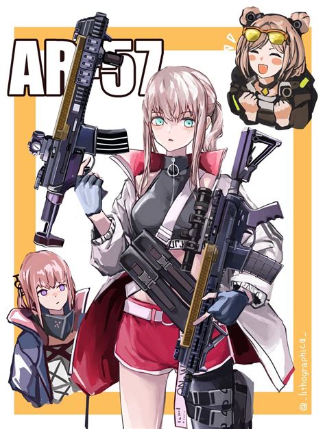 St Ar P St Ar And Ar Girls Frontline Drawn By