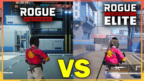 Rogue Company VS Rogue Company Mobile Gameplay Graphics Comparison