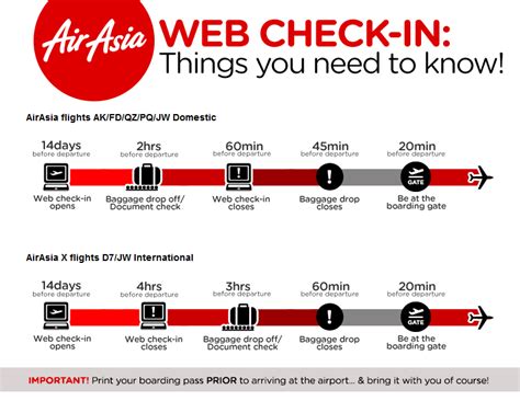 Airasia Web Check In Things You Need To Know