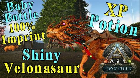 Shiny Velonasaur XP Potion Baby Bottle Imprinting Fjordur Ep8