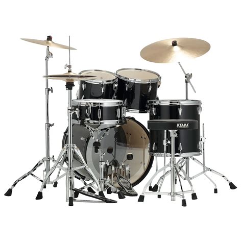 Tama Imperialstar Hairline Black Drum Kit