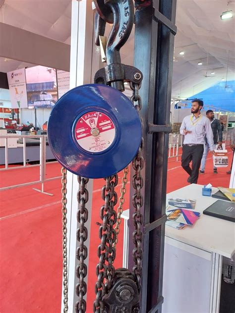 Vraj Brand 10 Ton Fixed Electric Chain Hoist For Industrial In Ahmedabad Vraj Associates