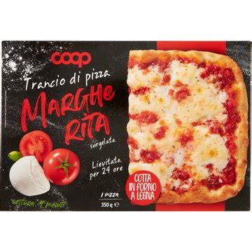 Pizza Margherita Trancio Surgelata COOP 350 G Coop Shop