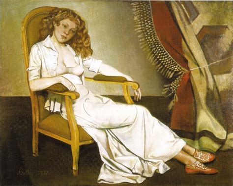 A Saia Branca Por Balthus Balthasar Klossowski