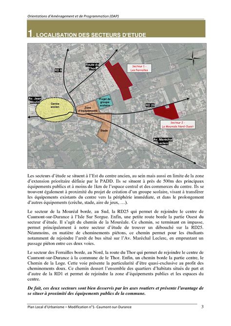 Pièce 4 Orientations d aménagement et de programmation Modification 1