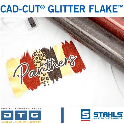 Stahls CAD CUT Glitter Flake Heat Transfer Vinyl Digital Technology Group