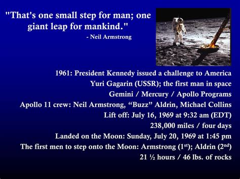 PPT That S One Small Step For Man One Giant Leap For Mankind