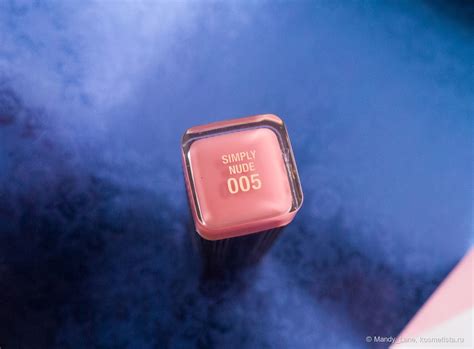 Губная помада Max Factor Colour Elixir Lipstick Simply Nude Снова мимо Отзывы покупателей