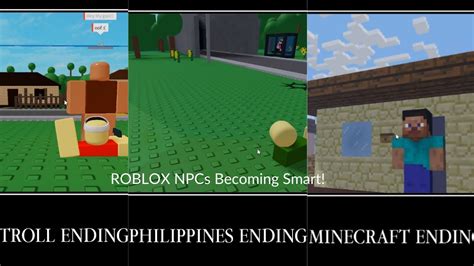 Roblox Npcs Becoming Smart Troll Ending Philippines Ending