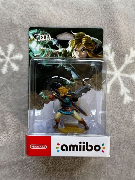 Neu Nintendo Zelda Tears Of The Kingdom Link Amiibo Comprare Su Ricardo