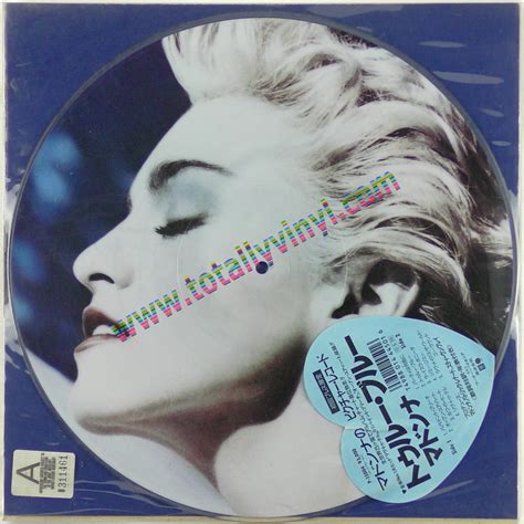 Totally Vinyl Records Madonna True Blue Lp Picture Disc