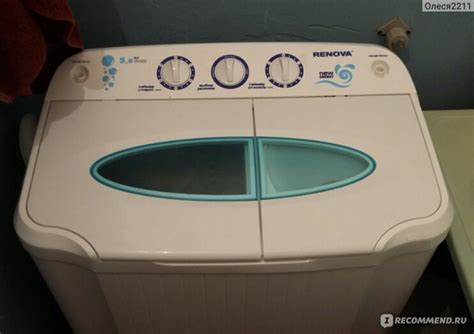 Стиральная машина Renova WS-50 - «удобная» | отзывы