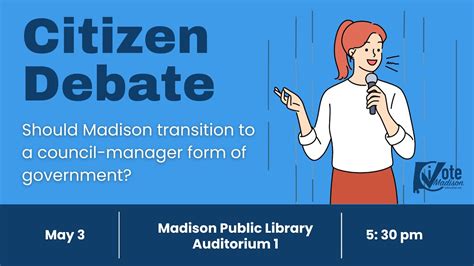 I Vote Madison Citizen Debate Youtube